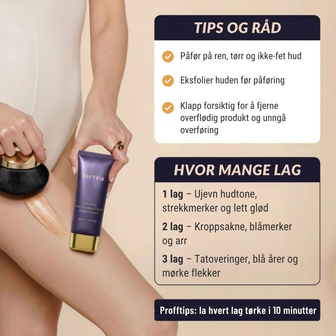Lorvea Øyeblikkelig Kroppsdekke