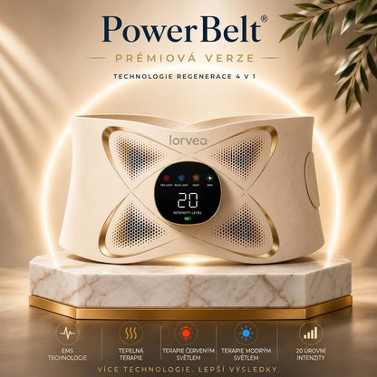 EMS tvarování & LED & Tepelná terapie PowerBelt®