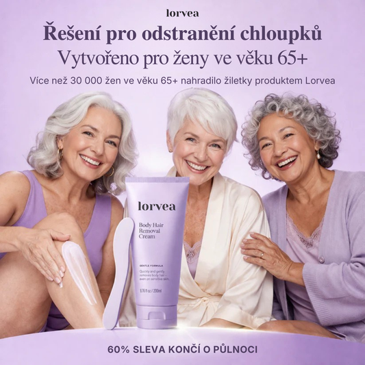 Lorvea – krém na odstranění chloupků