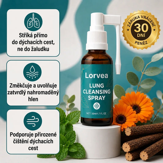 Lorvea™ Sprej na čištění plic