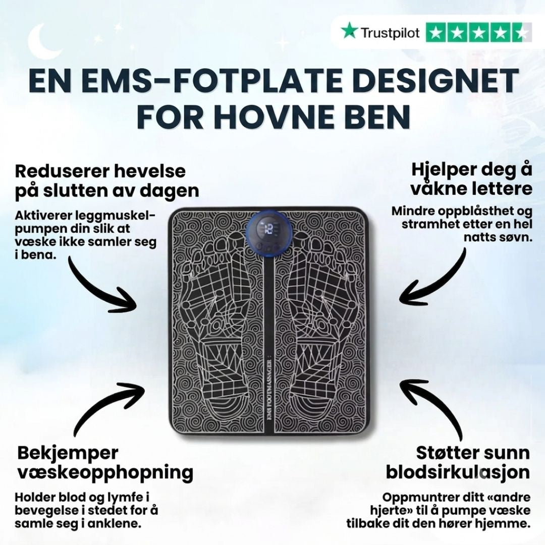 Lorvea - EMS FOR Å REDUSERE HEVEDE BEN HJEMMEFRA