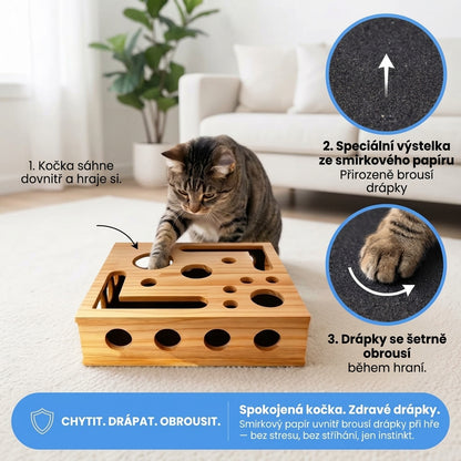 Přestaňte zápasit s kočkou jen kvůli stříhání drápů – SmoothPaw™ to udělá za vás.