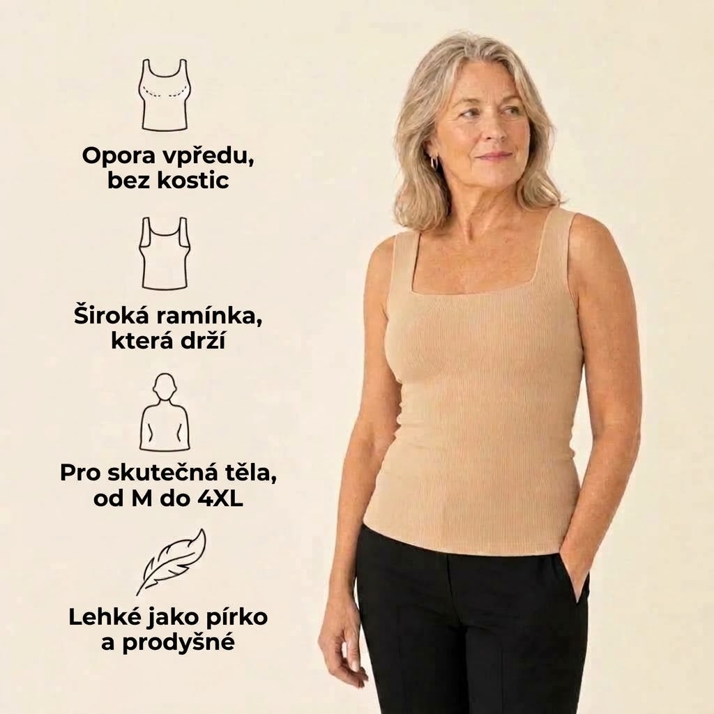 Lorvea tílko s přední oporou