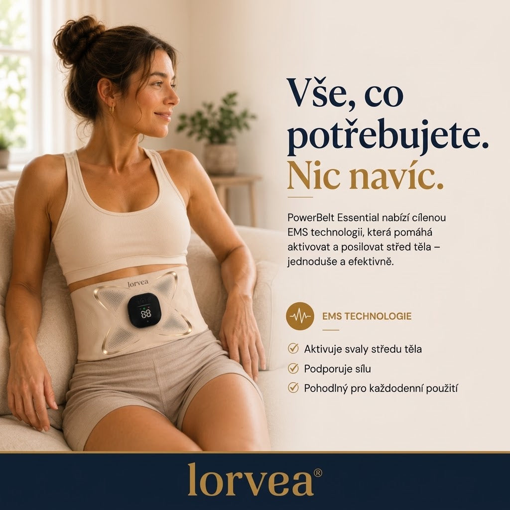 EMS tvarování & LED & Tepelná terapie PowerBelt®