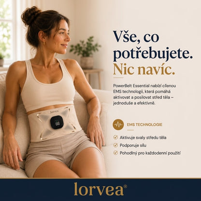 EMS tvarování & LED & Tepelná terapie PowerBelt®
