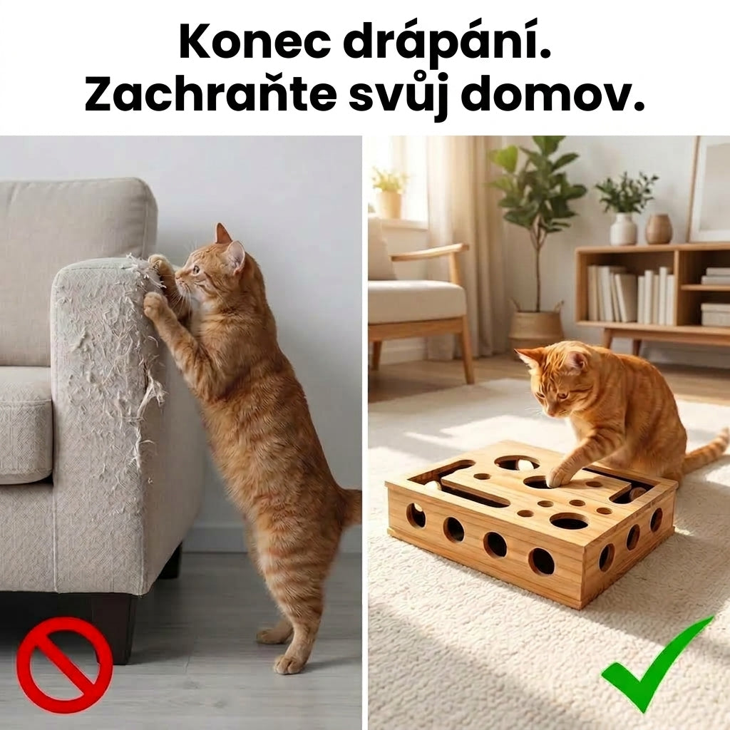 Přestaňte zápasit s kočkou jen kvůli stříhání drápů – SmoothPaw™ to udělá za vás.