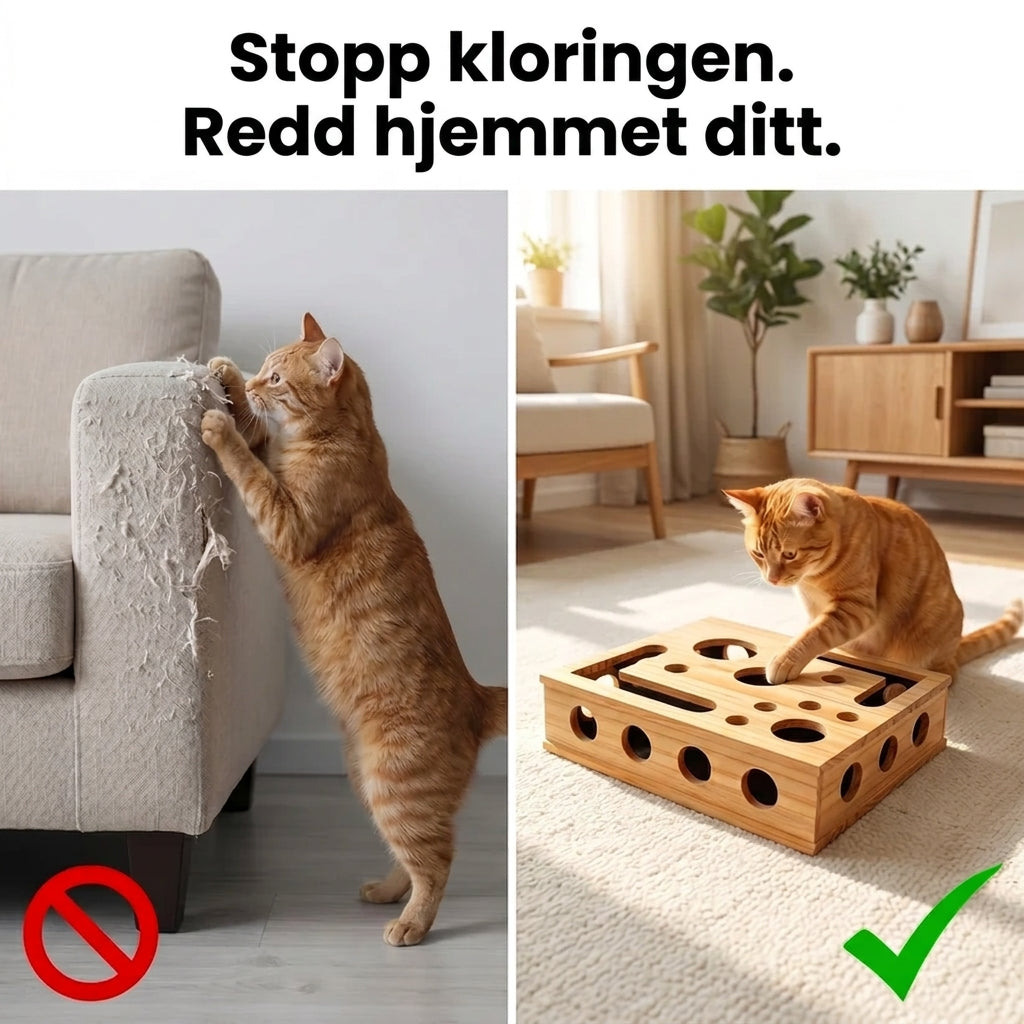 Slutt å bryte med katten bare for å klippe klørne – SmoothPaw™ gjør det for deg.