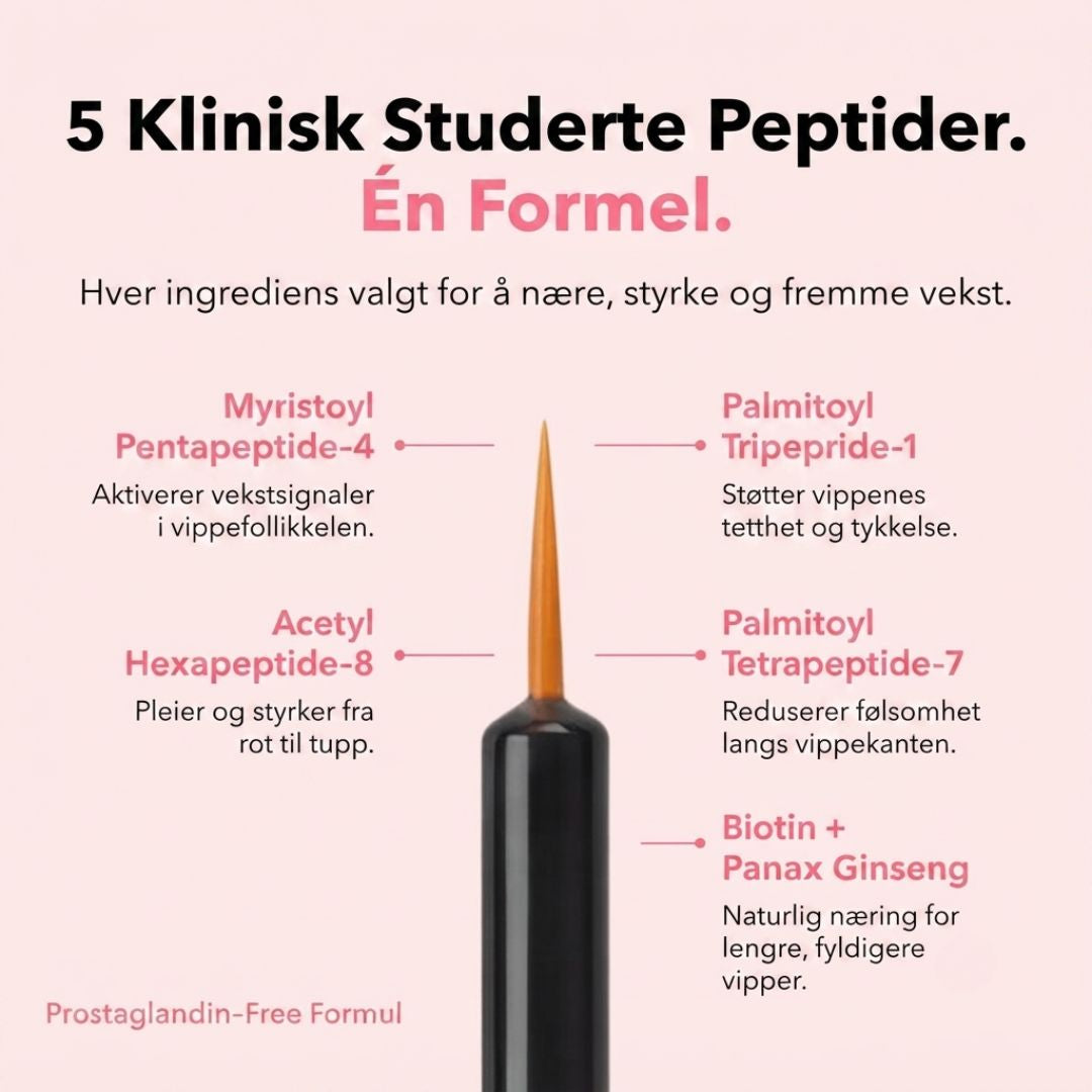 Vippeserum for lengre og fyldigere vipper