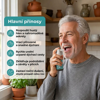 Lorvea™ Sprej na čištění plic
