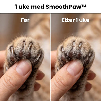 Slutt å bryte med katten bare for å klippe klørne – SmoothPaw™ gjør det for deg.