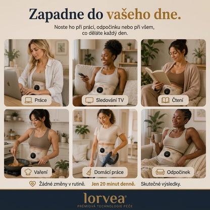 EMS tvarování & LED & Tepelná terapie PowerBelt®