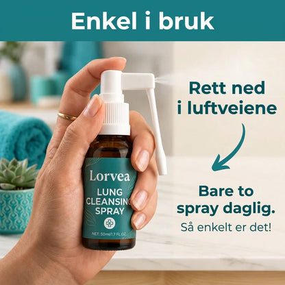 Lorvea™ Lungerensende Spray