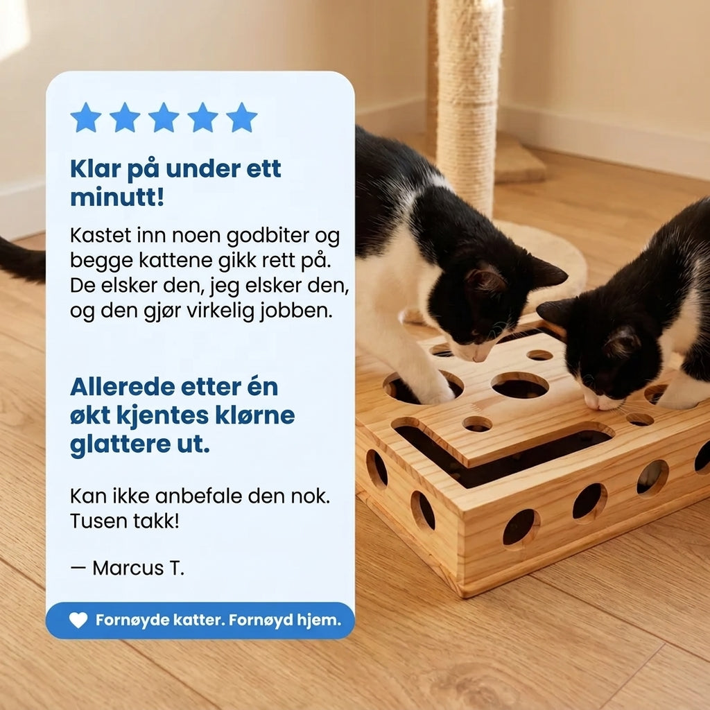 Slutt å bryte med katten bare for å klippe klørne – SmoothPaw™ gjør det for deg.