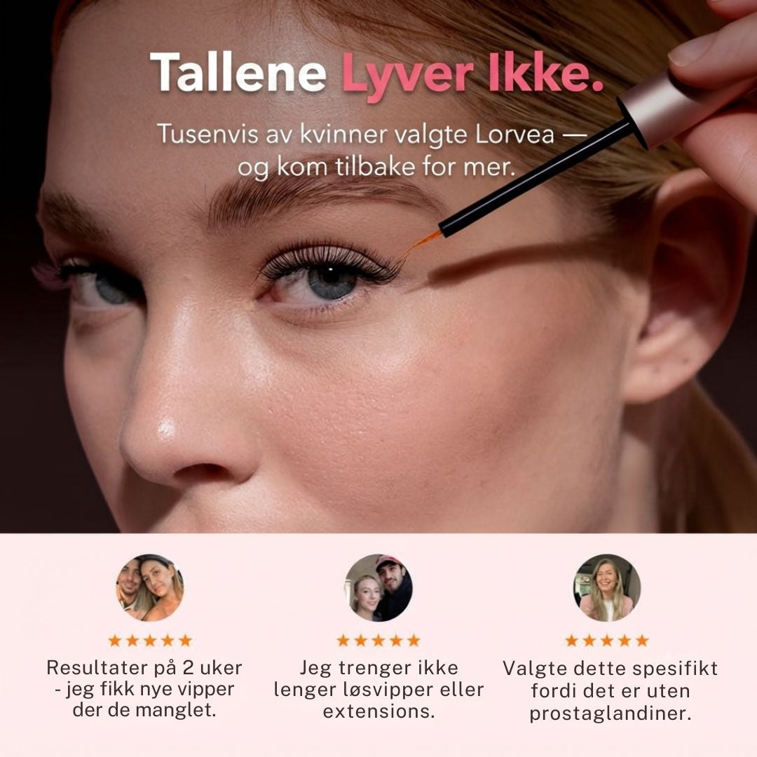 Vippeserum for lengre og fyldigere vipper