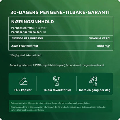 Amla Superfrukt Kapsler